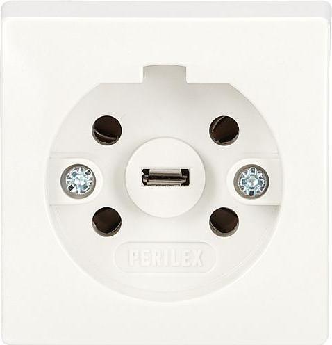 Actual product image ABL PERILEX AP socket outlet, 16 A, white