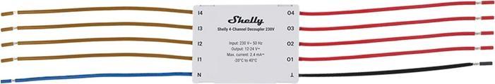 Image du produit Shelly Découpleur 4 canaux