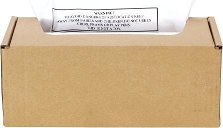 Actual product image Fellowes Shredder waste bags 94 litres, 50pcs. (50x, 94 l)