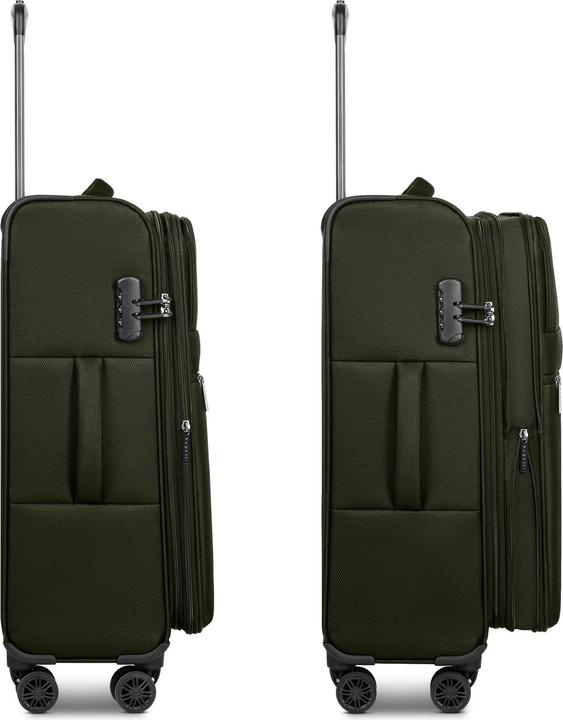 Produktbild Bugatti Valencia Soft 4 Rollen Trolley M 64.5 cm mit Dehnfalte (57 l)