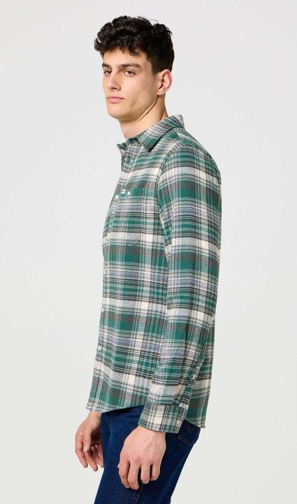 Produktbild Wrangler Langarmhemd Brushed 1 Pkt Shirt (XL)