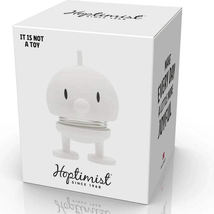 Actual product image Hoptimist Soft Bumble S White.32356