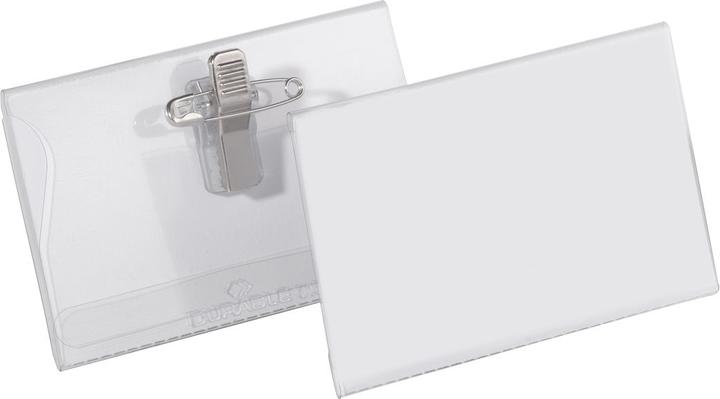 Produktbild Durable Namensschild mit Clip 75 x 40 mm