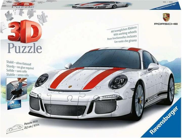 Immagine prodotto Ravensburger 3D - Porsche 911R (108 pezzi)