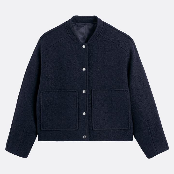 Immagine prodotto La Redoute Collections Kurzes Blouson mit Druckknöpfen (M)