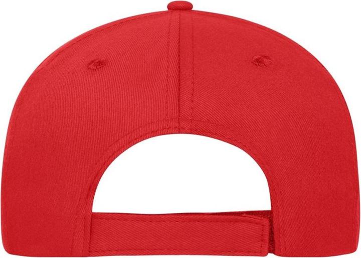 Actual product image Myrtle Beach 5 Panel Organic Cotton Sandwich Peak Cap