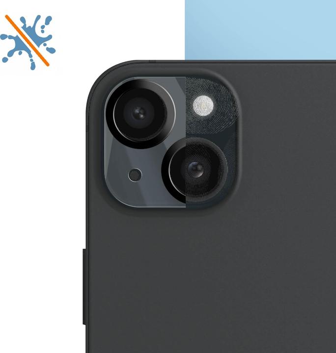 Actual product image Enkay 9H glass camera film (1 pcs., Apple iPhone 15 Plus)