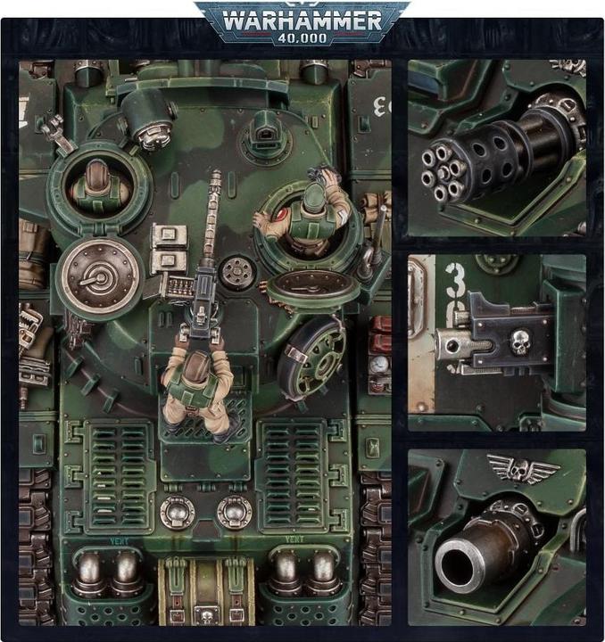 Immagine prodotto Games Workshop Carro armato Rogal Dorn (2023) (Materiale sintetico)
