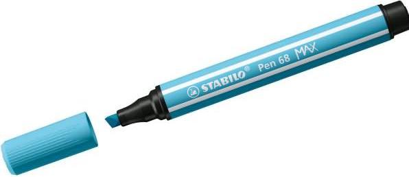Produktbild STABILO Faserschreiber Pen 68 MAX azurblau (Azurblau, 1 x)