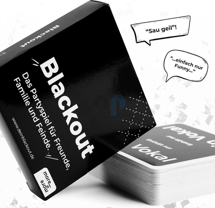 Produktbild More is more Blackout (Deutsch, 2 - 20 Spieler)