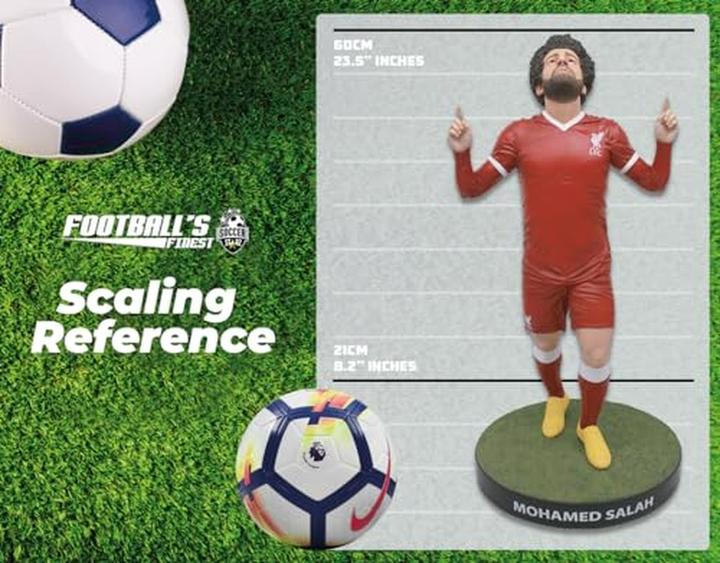 Produktbild Creative Distribution Football's Finest statuette résine 1/3 Liverpool (Mohamed Salah) 60 cm