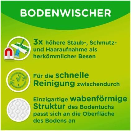Energie-Label Swiffer Trocken-Bodenwischtücher "Olympia" (36 Stk.)
