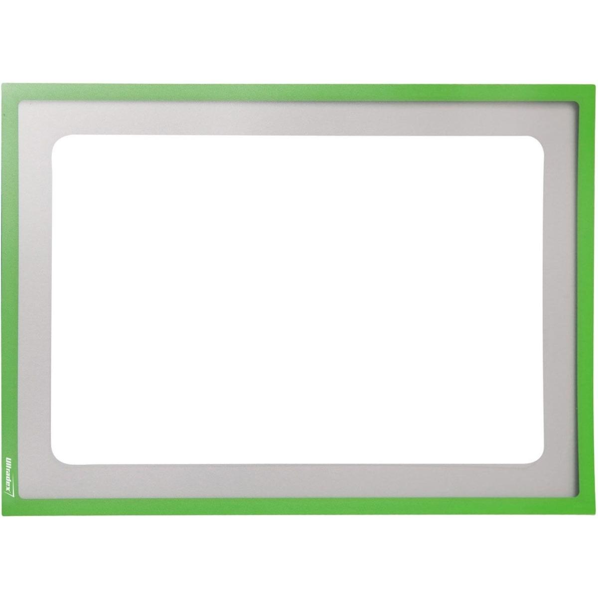 Ultradex, Mappe, Infotasche mit Ausschnitt A4 quer BxH 312x225mm selbstklebend VE=1 Stück hellgrün (1 x)