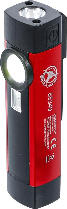 BGS COB-LED / UV-Aluminium-Handleuchte 1 W