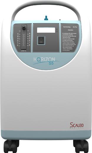 Actual product image Scaleo Medical Scaleo Horizon S5 oxygen concentrator