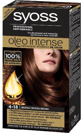 Produktbild Syoss Oleo Intense Hair Dye 4-18 Mocha (4-18 Brown Mocha)
