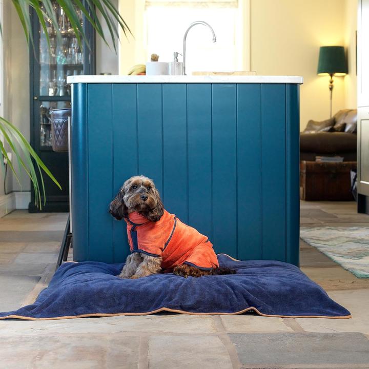 Immagine prodotto Lucky Paws Hundebademantel doppellagig ultra-absorbierend (XL, Accappatoio per cani)