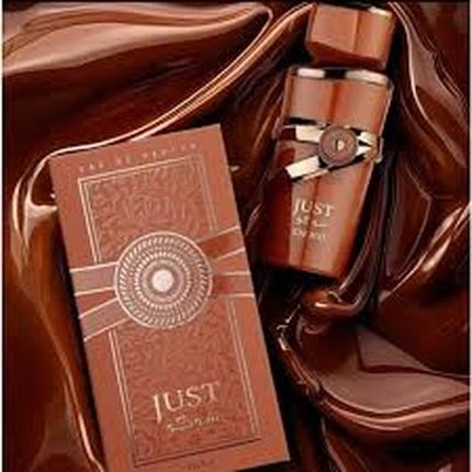 Actual product image Ameer Al Oud Fragrance World Just Choco Eau De Parfum 100ml (Eau de parfum, 100 ml)