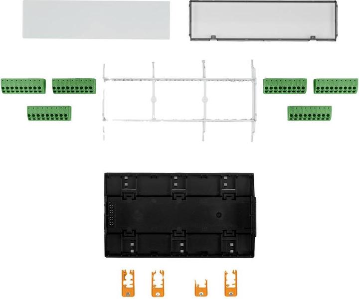 Actual product image Phoenix Contact DIN rail enclosure set BC, 162x61x90mm, polycarbonate, IP20 (Housing)