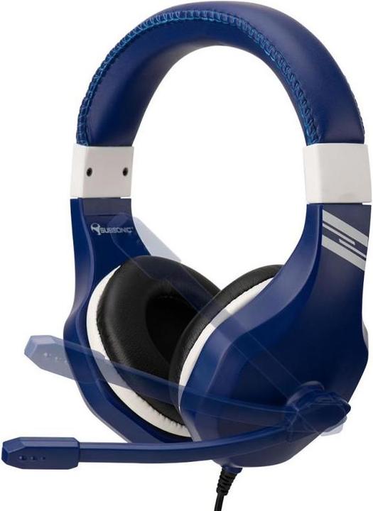 Subsonic Gaming-Headset Fussball Blau (Kabelgebunden)