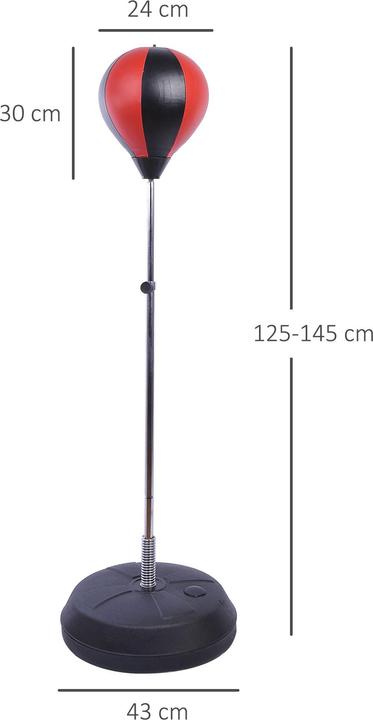 Produktbild Homcom Punchingball-Set (43 cm, 3 kg)