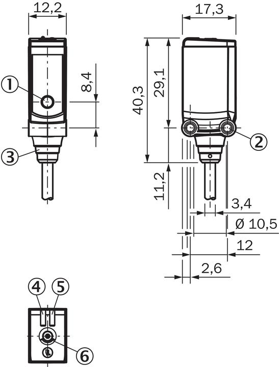Actual product image Sick MultiTask photoelectric sensor