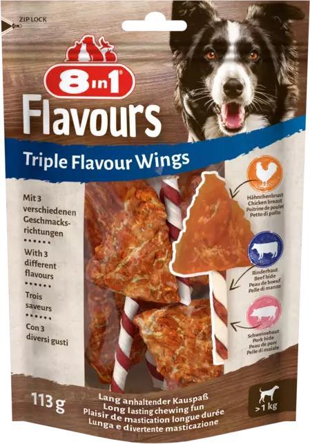 8in1 Triple Flavour Wings (Adult, 1 Stk., 113 g)