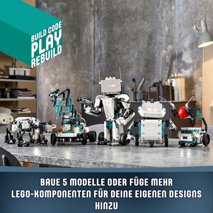 Image du produit LEGO Robot Inventor (51515, LEGO Mindstorms, LEGO difficiles à trouver)