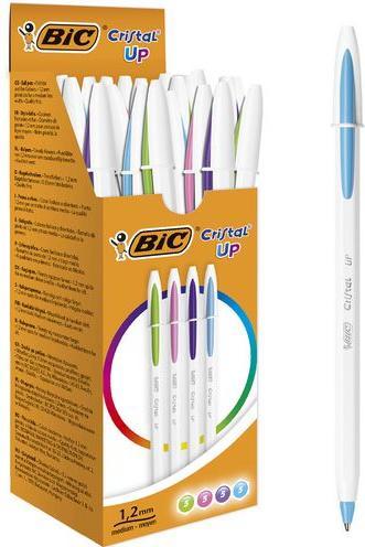 Immagine prodotto Bic Biro Cristal Up Fashion, assortite, confezione da 20 pezzi (20x)