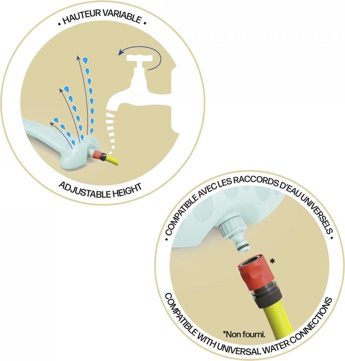 Produktbild Smoby Life Wassersprinkler Splashy Way