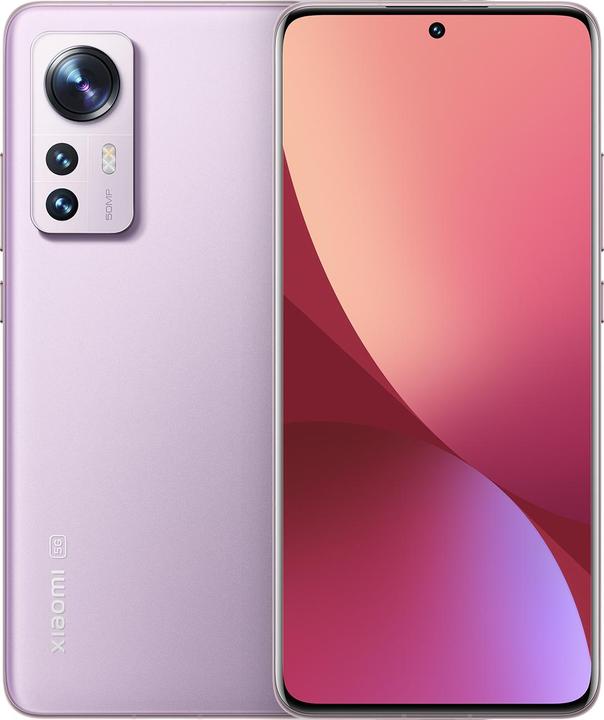 Actual product image Xiaomi 12 5G (256 GB, Purple, 6.28", Dual SIM, 5G)