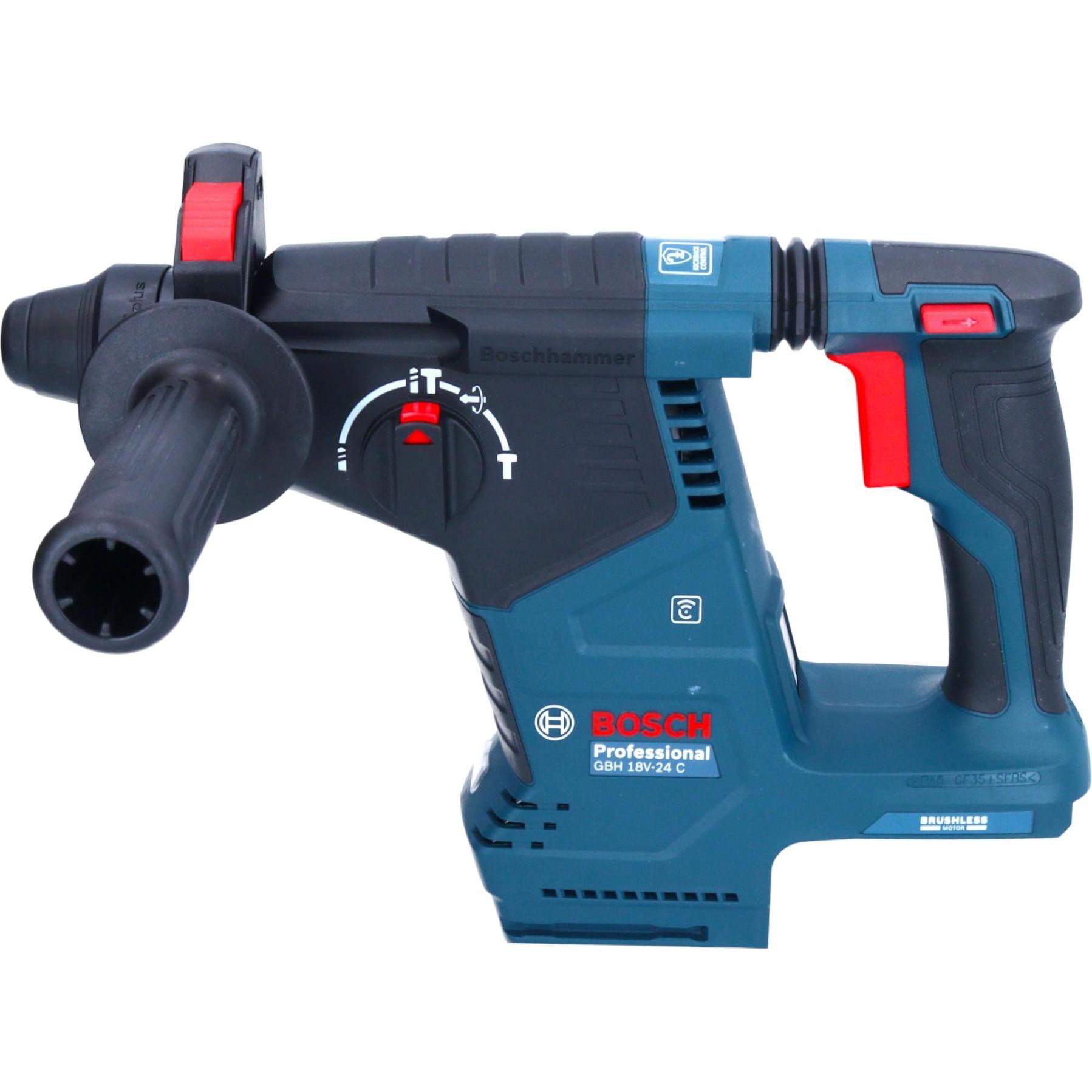 Thumbnail - Bosch Professional, Bohrmaschine + Akkuschrauber, Bosch GBH 18V-24 C Professional Akku Bohrhammer 18 V 2,4 J Brushless S...