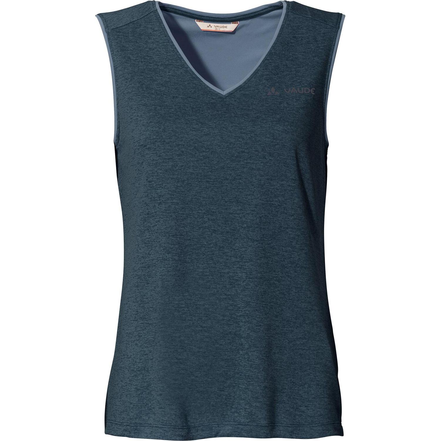 Vaude, Damen, Sportshirt, Women's Essential Top (34), Blau, 34