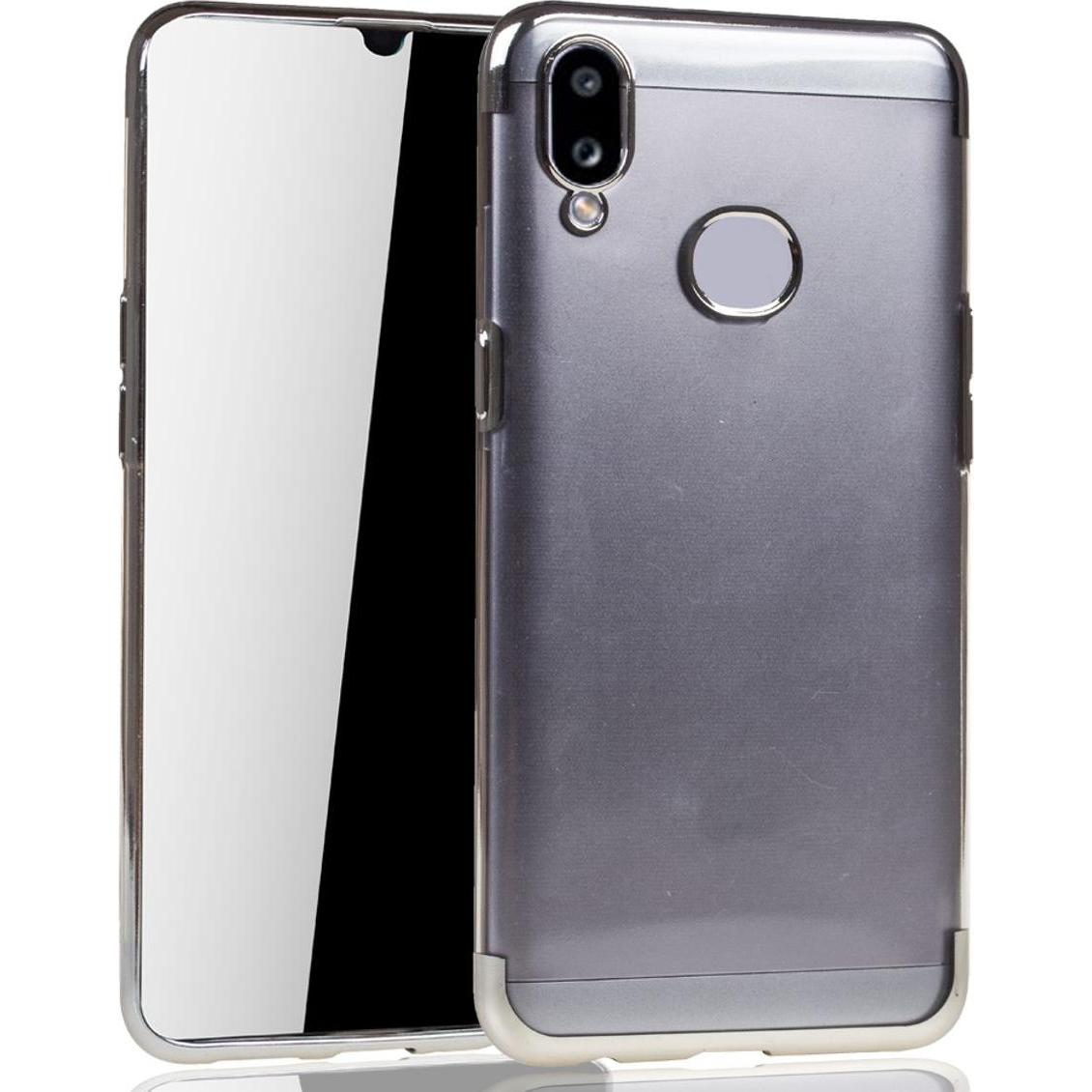 Thumbnail - König Design Handyhülle für Samsung Galaxy A10s Schutzcase Backcover Bumper Etuis Case Silber (Samsung Galaxy A10s), Sma...