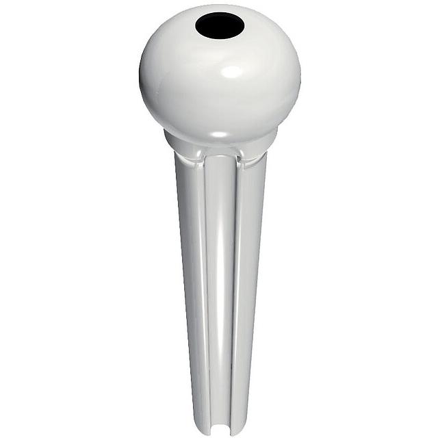 Graph Tech Pin PP 1122-00 white/black (Instrumenten Tonabnehmer), Zubehör Instrumente, Weiss