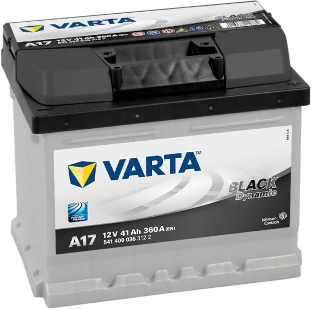 Produktbild Varta Black Dynamic A17 (12 V, 41 Ah, 360 A)