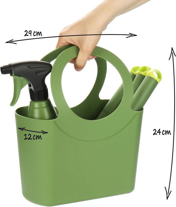 Actual product image Com-four 5-teiliges Gartenwerkzeug-Set