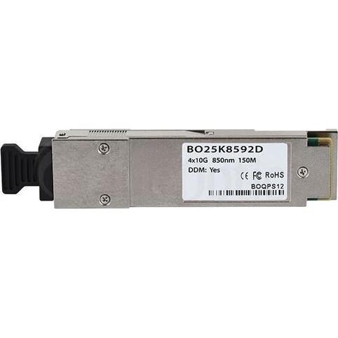 CBO Dell 407-BBSK kompatibler BlueOptics QSFP BO25K859S2D, Transceiver, Silber