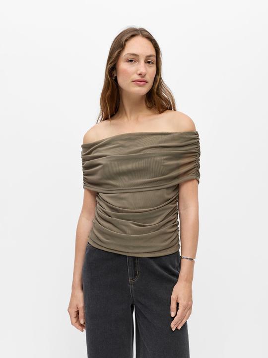 Produktbild Object Gerafftes Off Shoulder Top (XS)