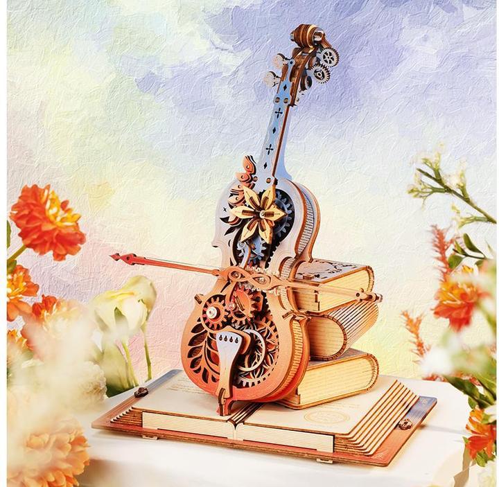 Actual product image Robotime Bausatz Symphony of Gorgeous Dreams, Modell Art