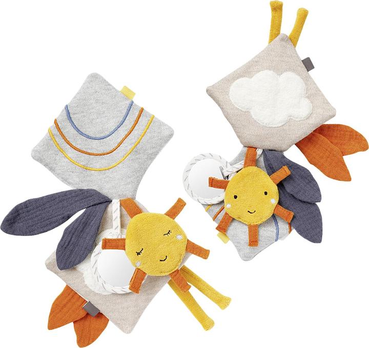 Productafbeelding Fehn Stoffen boek Ezel & Teddy NATURE