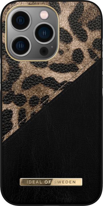 Actual product image iDeal Of Sweden Designer Hard Cover Midnight Leopard (Apple iPhone 13 Pro)