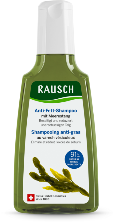 Rausch Anti-Fett-Shampoo mit Meerestang (200 ml, Flüssiges Shampoo)