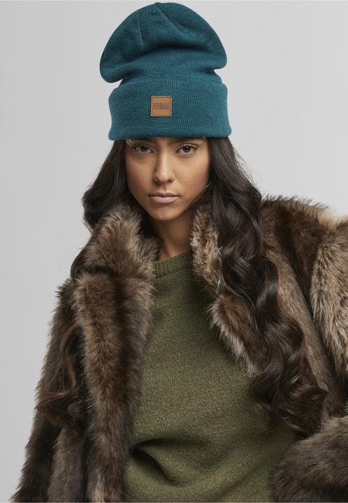 Image du produit Urban Classics Bonnet long Leatherpatch (Taille unique)