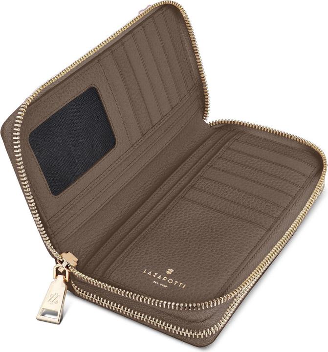 Actual product image Lazarotti Bologna Leather Geldbörse RFID Schutz Leder 20 cm