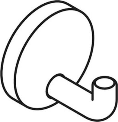 Actual product image Hewi Coat hook 477