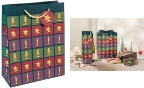 Image du produit Sigel Sac cadeau de Noël "Cut-out style", grand Sac cadeau en papier, 157 g/qm, surface mate (Pochette cadeau, 1 x)