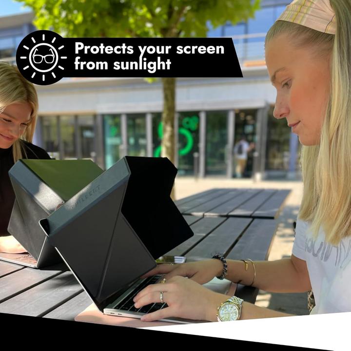 Produktbild Philbert Design Philbert - Sun Shade & Privacy Hood Universal 12-14" Ultra Slim, White