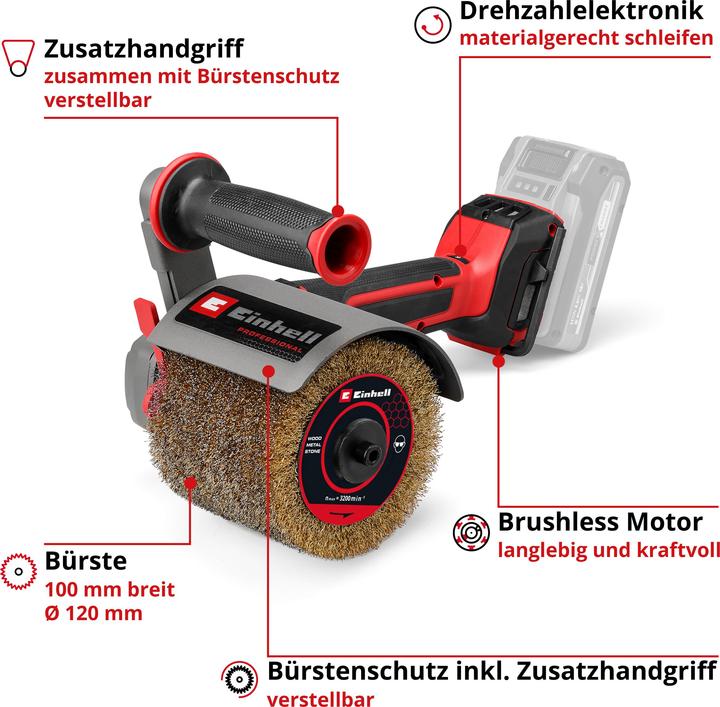 Image du produit Einhell TP-BR 18/32 (Broyeur à brosses)