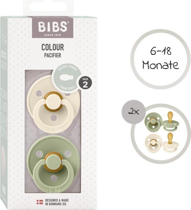 Produktbild Bibs Colour Latex Schnuller (2 x, 6 - 12 Monate)